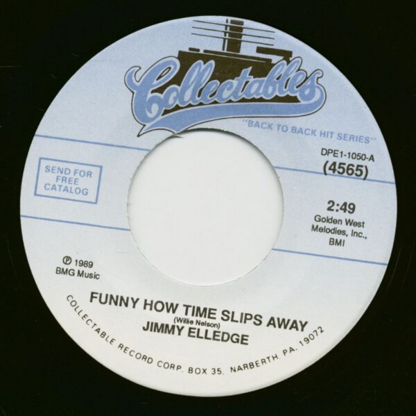 Jimmy Elledge - Funny How Time Slips Away - Hey Jimmy Joe John Jim Jack (7inch