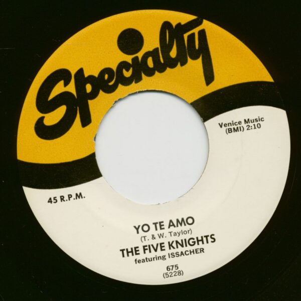 The Five Knights - Yo Te Amo - Miracle (7inch