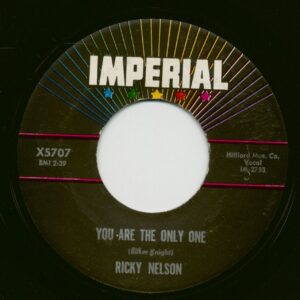 Ricky Nelson - You Are The Only One - Milk Cow Blues (7inch