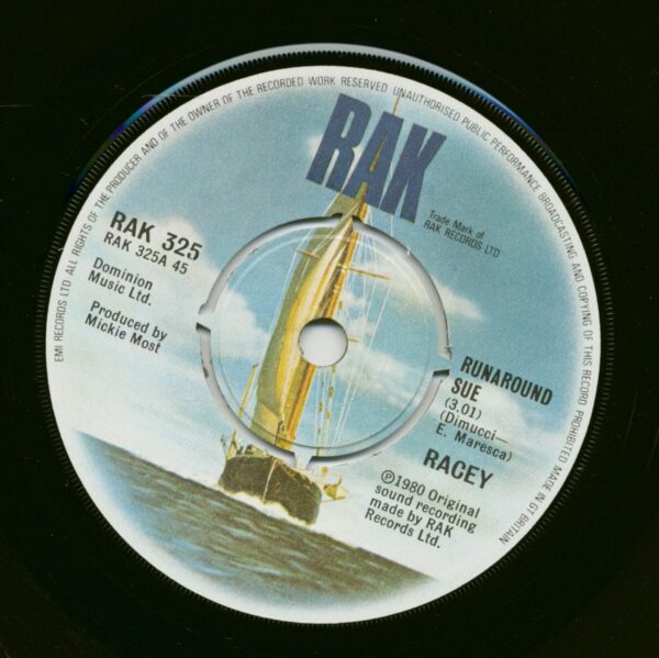 Racey - Runaround Sue - Hold Me Close (7inch