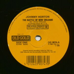 Johnny Horton & Stonewall Jackson - The Battle Of New Orleans - Waterloo (7inch