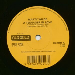 Marty Wilde - A Teenager In Love - Sea Of Love (7inch