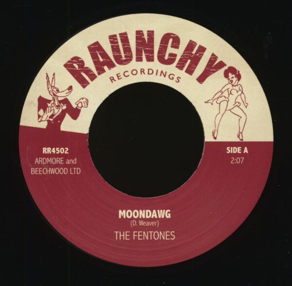 The Fentones & Freddie And The Heartaches - Moondawg - Womp Womp - Raunchy DJ Series (7inch