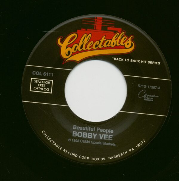 Bobby Vee - Beautiful People - Sharing You (7inch