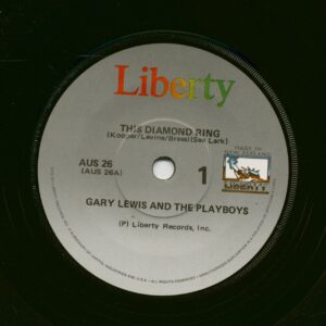 Gary Lewis & The Playboys - This Diamond Ring - I Saw Elvis Presley Last Night (7inch