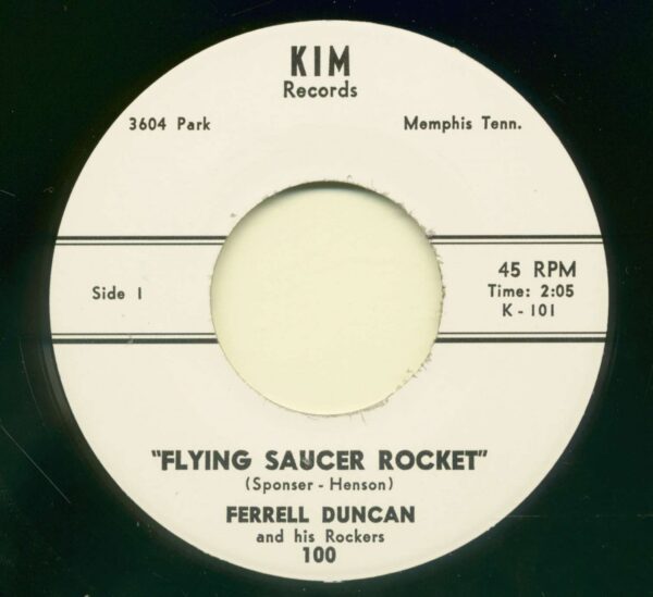 Ferrell Duncan - Flying Saucer Rocket - Little Suzie (7inch