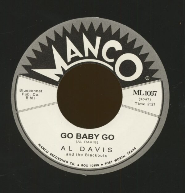 Al Davis - Go Baby Go - Ricky Tic (7inch