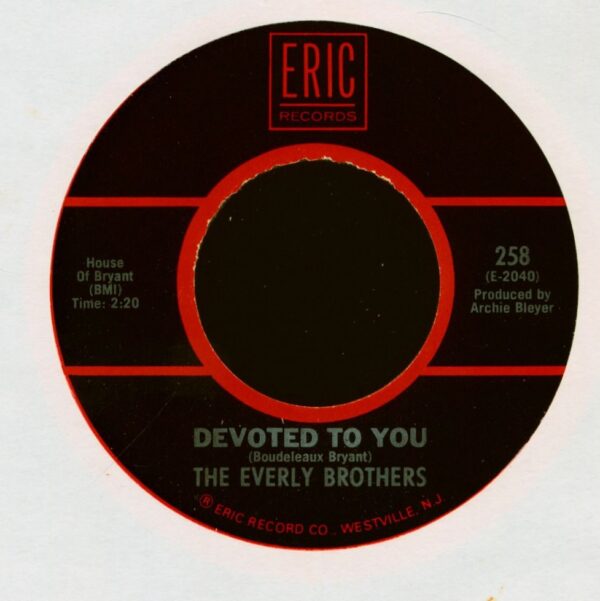 The Everly Brothers - Devoted To You - Bird Dog (7inch