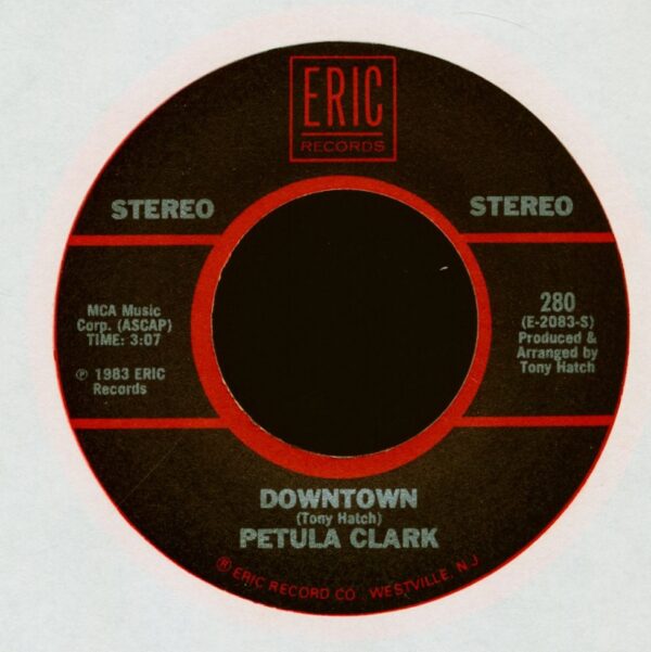 Petula Clark - Downtown - Kiss Me Goodbye (7inch