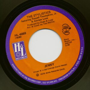 The Stylistics - Jenny - Can't Help Falling In Love (7inch