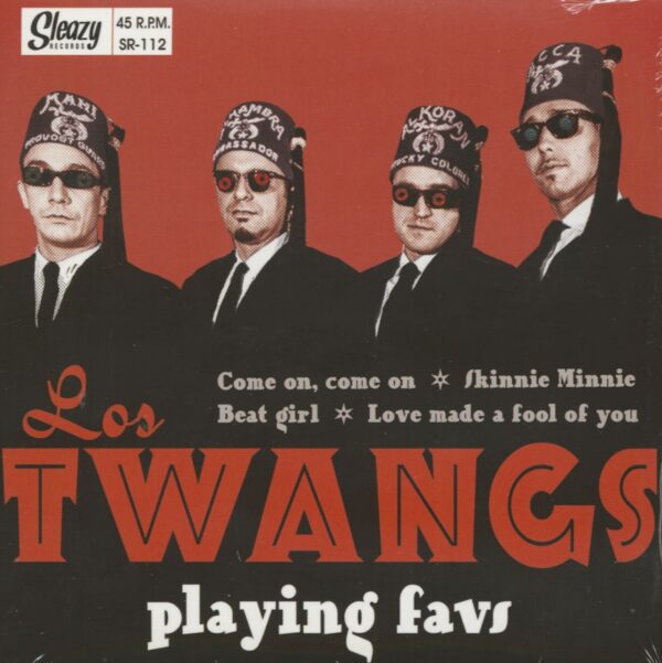 LOS TWANGS - Playing Favs (45rpm