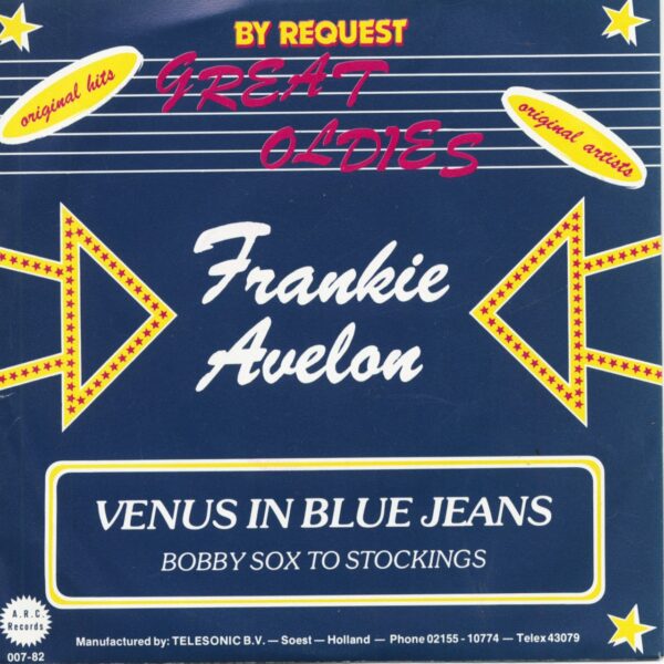 Frankie Avalon - Venus - Bobby Sox To Stockings (7inch