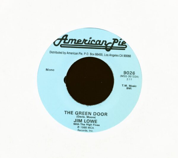 Jim Lowe / Brian Hyland - The Green Door - Ginny Come Lately (7inch