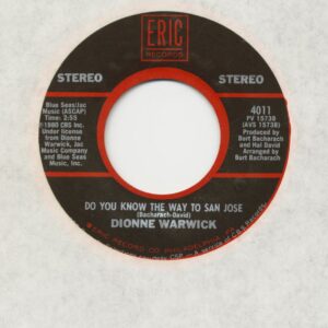 Dionne Warwick - Do You Know The Way To San Jose - This Girl's In Love With You (7inch