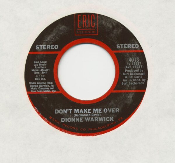 Dionne Warwick / Maxine Brown - Don't Make Me Over - Oh No