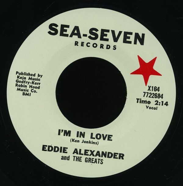 Eddie Alexander And The Greats - I'm In Love - Like What's Happenin' (7inch