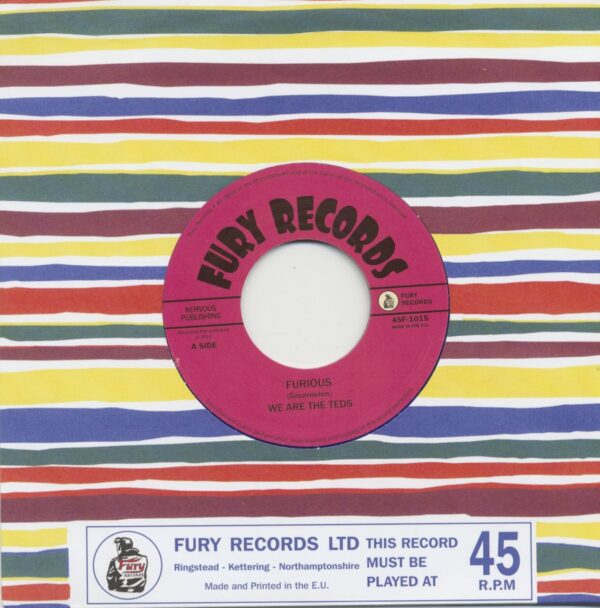 Furious / Vernon And The GI'S - We Are The Teds - I'M A Teddy Boy (7inch