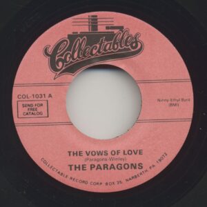 The Paragons - The Vows Of Love - Stick With Me Baby (7inch