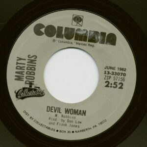 Marty Robbins - Devil Woman - Don't Worry (7inch