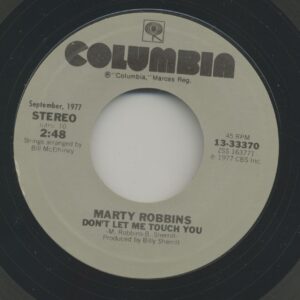 Marty Robbins - Don't Let Me Touch You - Adios Amigo (7inch