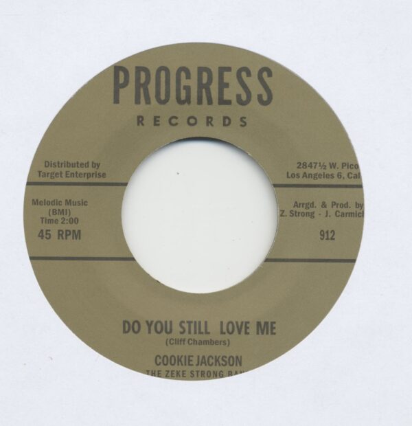 Cookie Jackson /The Zeke Strong Band - Do You Still Love Me - Blind Love (7inch