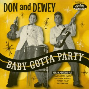 Don & Dewey - Baby Gotta Party (7inch