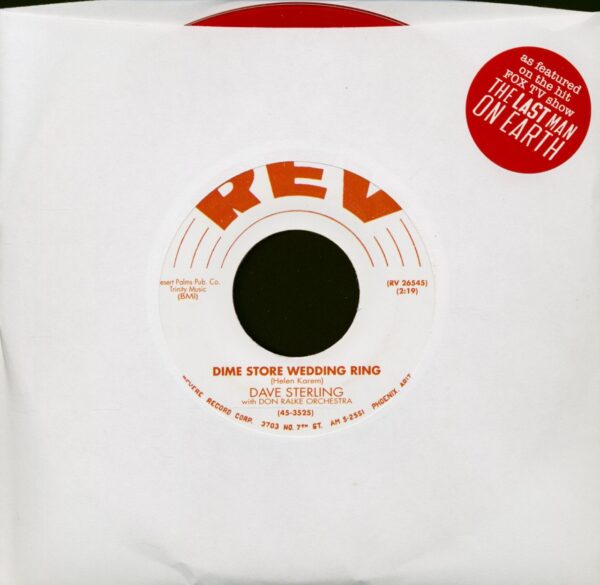 Dave Sterling & The Dots - Dime Store Wedding Ring - Ring Chimes (7inch