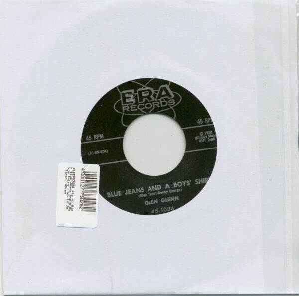 Glen Glenn - Blue Jeans And A Boy's Shirt - Would Ja' 7inch