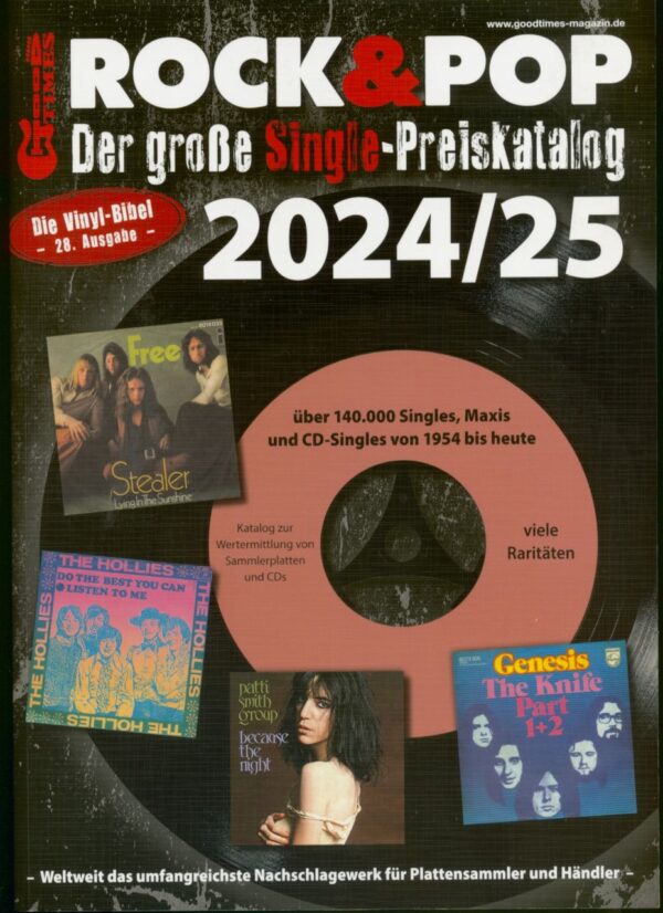 Good Times - Der große Rock & Pop Single Preiskatalog 2024 25