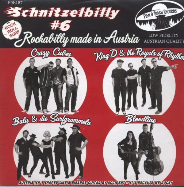 Various - Schnitzelbilly No.6 - Rockabilly Made In Austria (7inch