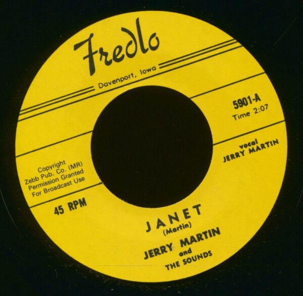 Jerry Martin - Janet - Lovely One (7inch