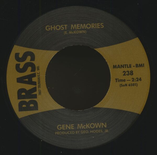 Gene McKown - Ghost Memories - Incidentally (7inch