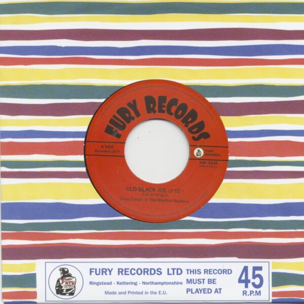 Crazy Cavan & The Rhythm Rockers - Old Black Joe - Peezy Peezy (7inch