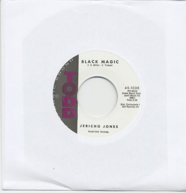 Jericho Jones - Black Magic - Save Your Lovin' For Sis (7inch