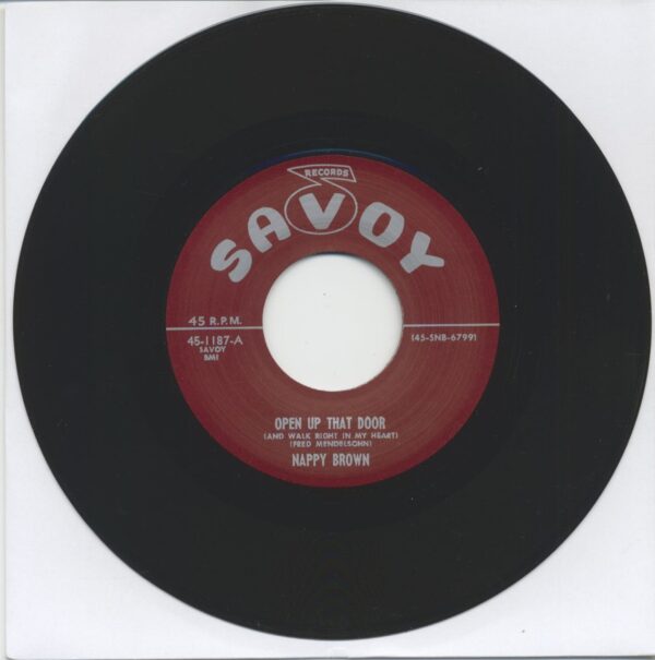 Nappy Brown - Open Up That Door (And Walk Right In My Heart) - Little By Little (7inch