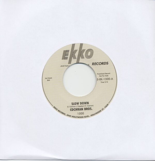 Cochran Bros. - Slow Down - Open The Door (7inch