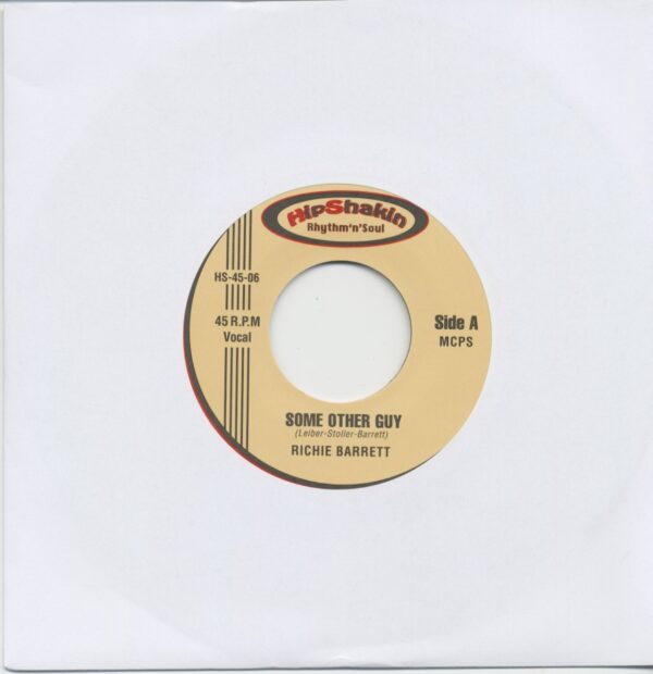 Richie Barrett - Some Other Guy - I Will Love You (7inch