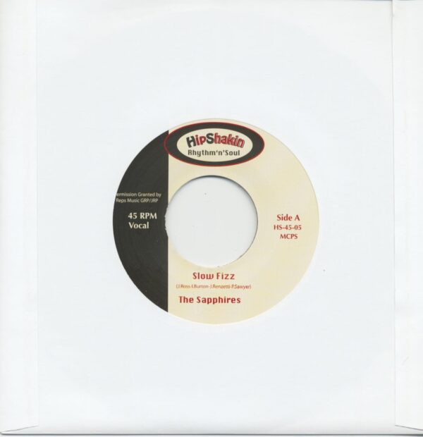 The Sapphires / The Persianettes - Slow Fizz - Run Run (7inch