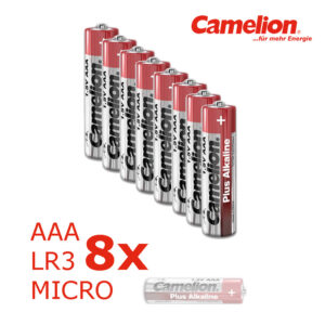 8 x Batterie Mignon AAA LR3 1