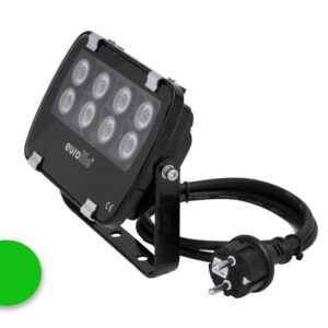 EUROLITE LED IP FL-8 | 30° | 8x1W | IP56 | Lichtfarbe Grün