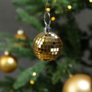 Christbaumschmuck Discokugel - Spiegelkugel - Weihnachtskugel - 5x5...