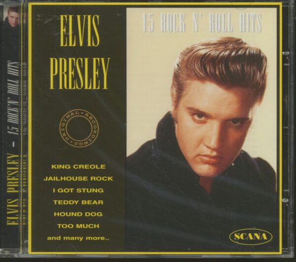 Elvis Presley - 15 Rock 'n' Roll Hits - Scana 1995 (CD)