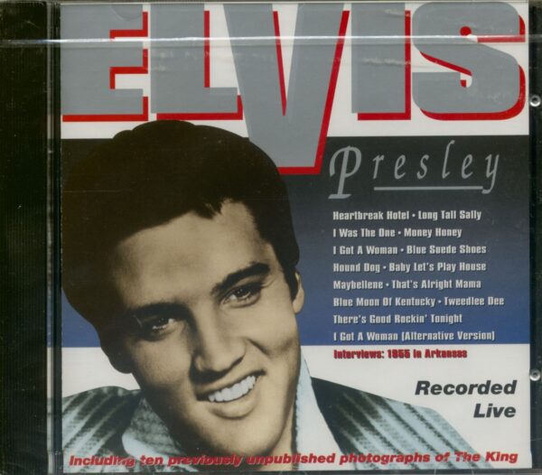 Elvis Presley - Elvis Presley Recorded Live 1955 (CD)