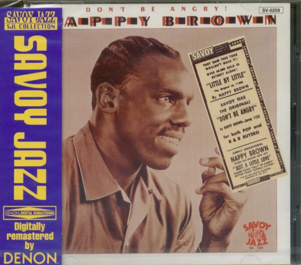 Nappy Brown - Don't Be Angry (CD)