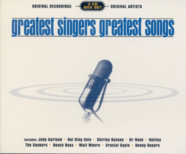 Various - Greatest Singers - Greatest Songs (3-CD)