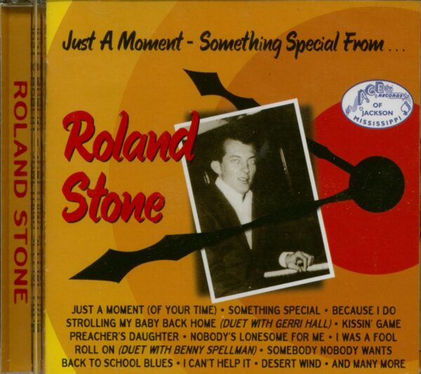 Roland Stone - Just A Moment - Something Special From... (CD)