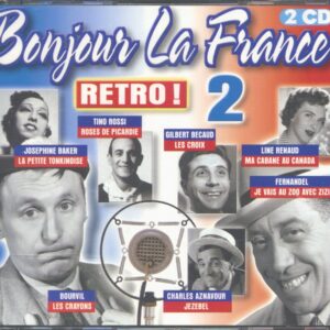 Various - Bonjour La France - Retro Vol.2 (2-CD)