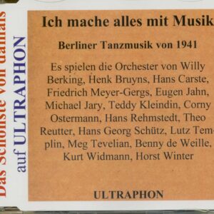 Various - Berliner Tanzmusik von 1941- Das Schönste Von Damals (CD)