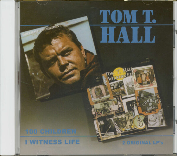 Tom T. Hall - I Witness Life - 100 Children - 2 Original LP's (CD)