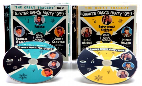 Various Artists - Bundle - The Great Tragedy - Winter Dance Party 1959 - No. 1 & 2 (2-CD)